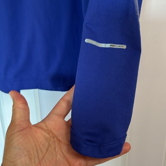 NIKE Running Top shirt quarter zip compression size Small - Picture 5 of 9